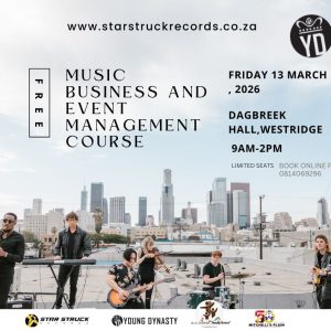 Star Struck Records Music Business and Events Management Course
